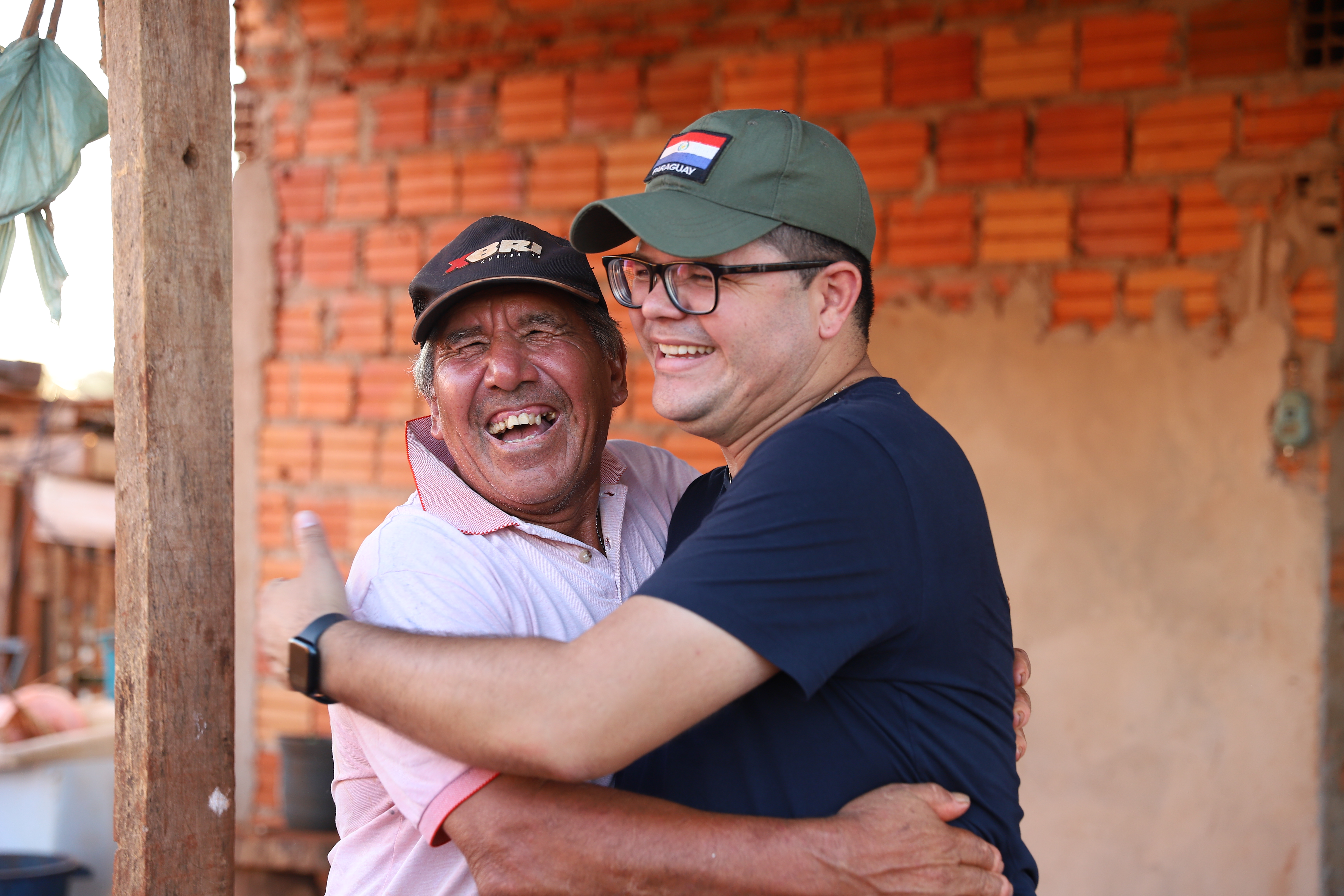 César Paredes en recorrido